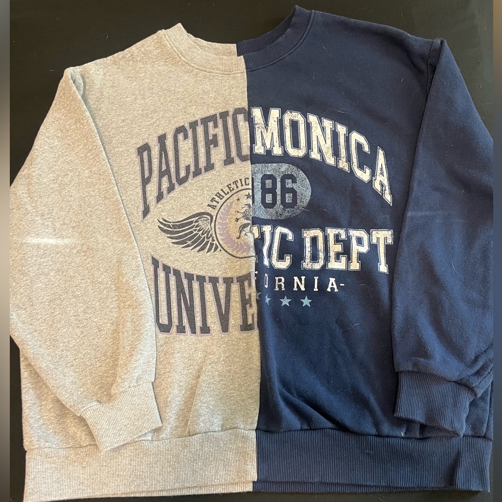 Wild Fable Gray and Navy Sweatshirts